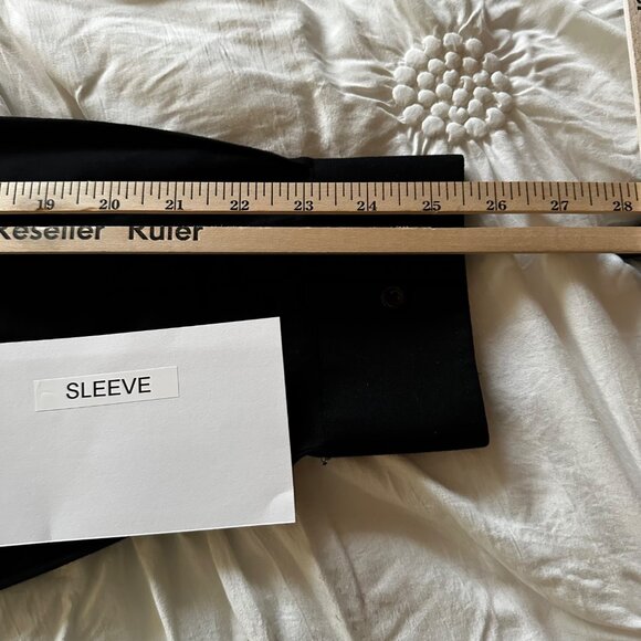 Van Heusen Flex Mens Black Regular Fit Long Sleeve Shirt Size 18.5 35/37 - Picture 11 of 11